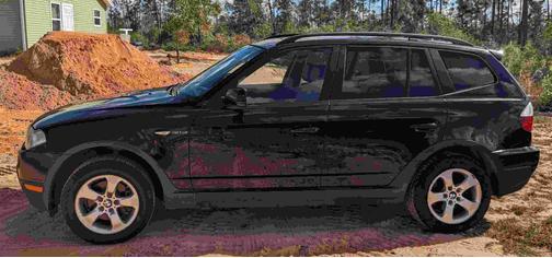 Black 2008 BMW X3 3.0si